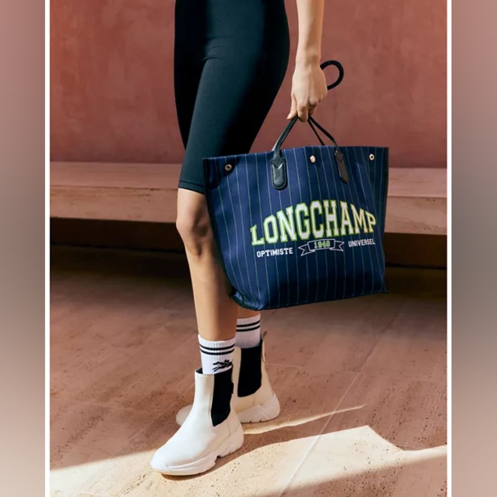 [Longchamp] Essential University Tote | Navy
